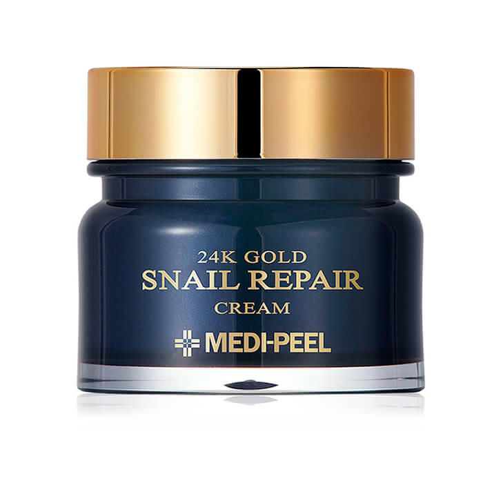 Крем для обличчя з колоїдним золотом та муцином равлика 24k Gold Snail Repair Cream Medi-Peel, 50 мл