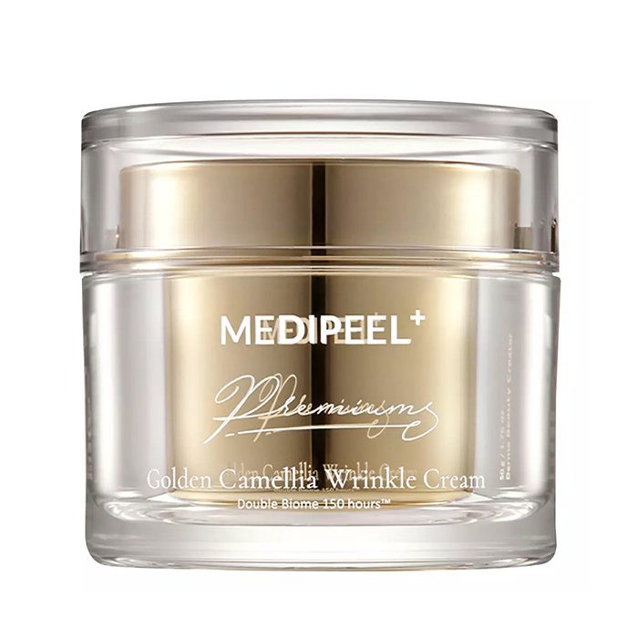Medi-Peel Premium Golden Camellia Wrinkle Cream — антивіковий крем для обличчя, 50 мл