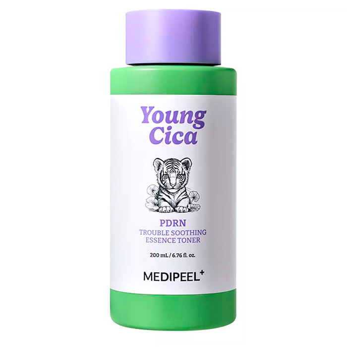 Young Cica PDRN Trouble Soothing Essence Toner — заспокійливий тонер-есенція для проблемної шкіри, 200 мл
