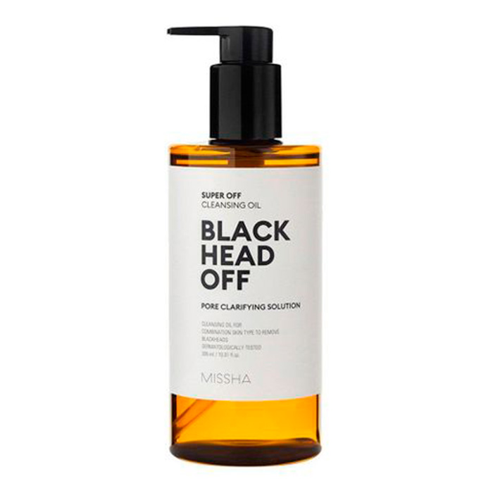 Missha Super Off Blackhead Off — гідрофільна олія для проблемної шкіри, 305 мл
