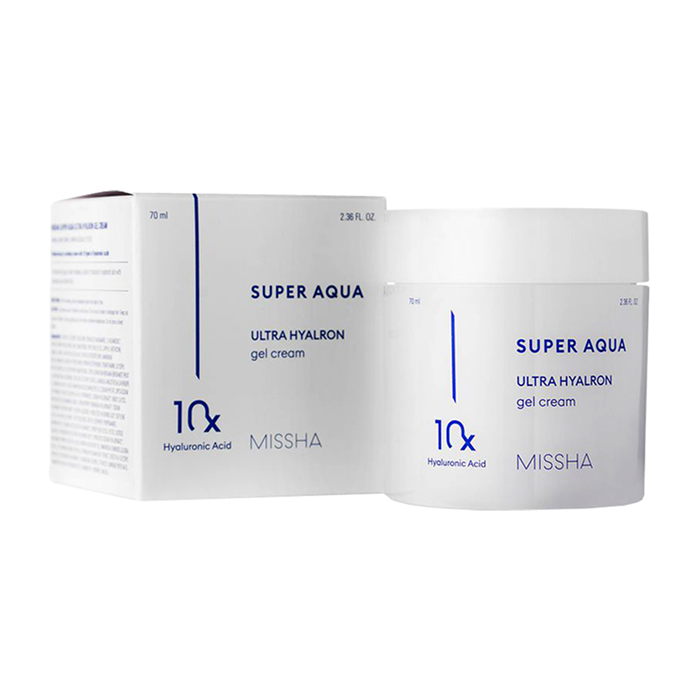 Зволожуючий гель-крем для обличчя Super Aqua Ultra Hyalron Gel Cream MISSHA, 70 мл