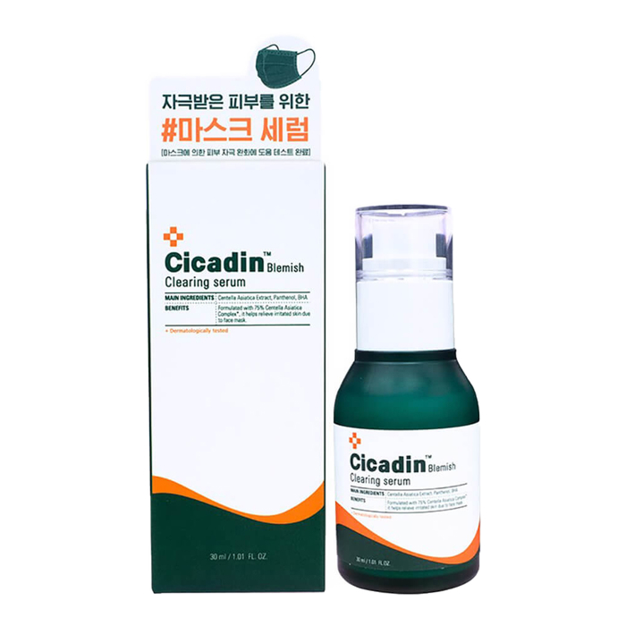 Заспокійлива сироватка для проблемної шкіри Cicadin Blemish Clearing Serum MISSHA, 30 мл