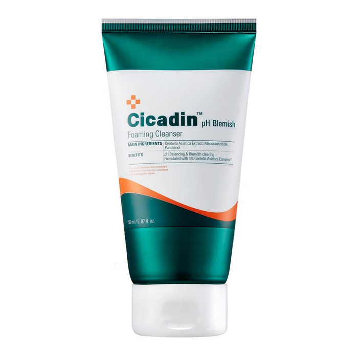 Пінка для вмивання для чутливої ​​шкіри Cicadin pH Blemish Foaming Cleanser MISSHA, 150 мл