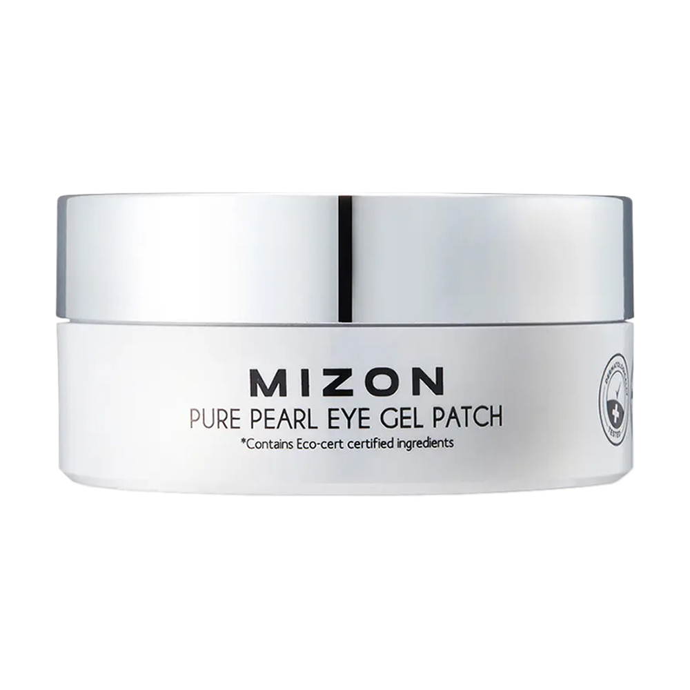 Гідрогелеві патчі з екстрактом білих перлів Pure Pearl Eye Gel Patch Mizon, 60шт
