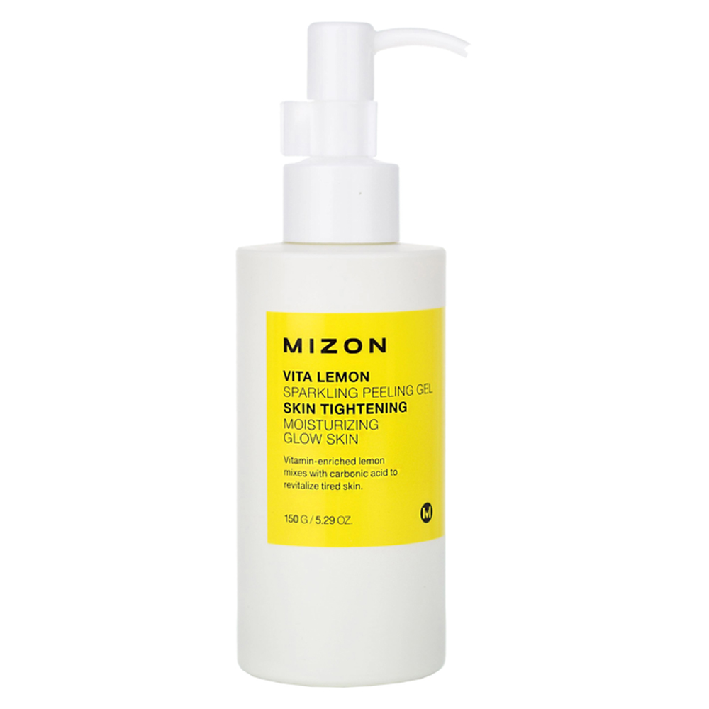 Витаминный пилинг-гель с экстрактом лимона Vita Lemon Sparkling Peeling Gel Mizon, 150 мл