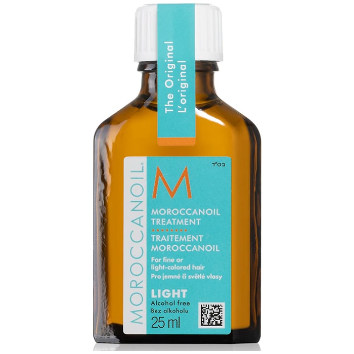 Зволожуюче масло для тонкого і світлофарбованого волосся Treatment For Fine Hair Moroccanoil, 25 мл