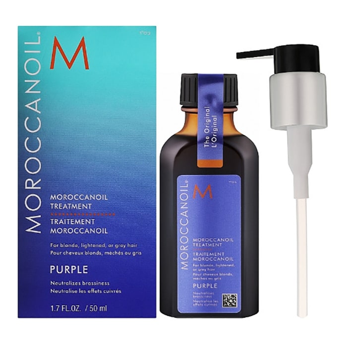 Масло с фиолетовым пигментом Treatment Purple Moroccanoil, 50 мл