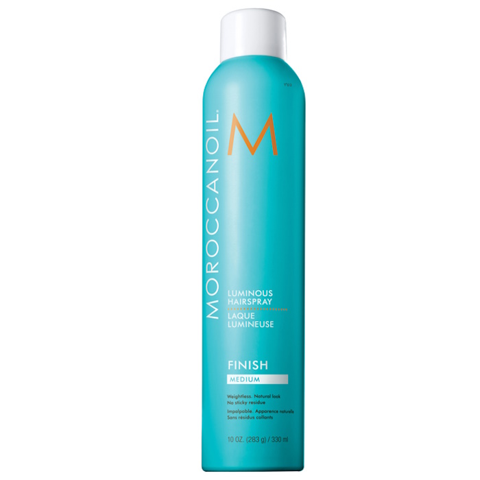 Сяючий лак для волосся середньої фіксації Luminous Hairspray Medium Finish Moroccanoil, 330 мл