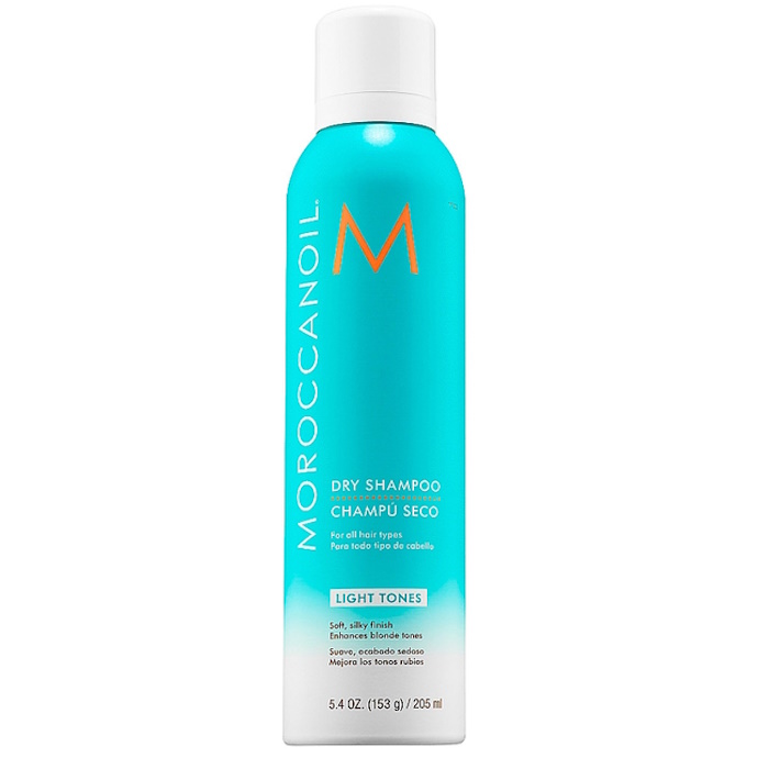 Сухий шампунь для світлого волосся Dry Shampoo Light Tones Moroccanoil, 217 мл