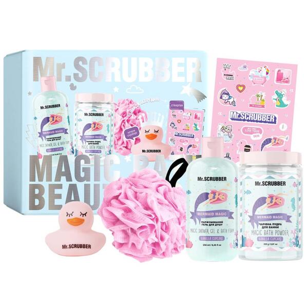 Mr.SCRUBBER подарунковий набір Vanilla Cupcake, 500 г