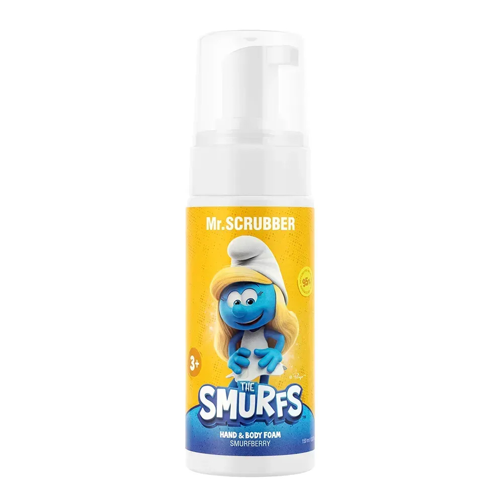 Mr.SCRUBBER Піна для рук та тіла The Smurfs Smurfberry, 150 мл