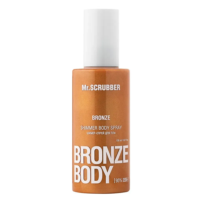 Mr.Scrubber Bronze Body — шиммер-спрей для тіла, 150 мл