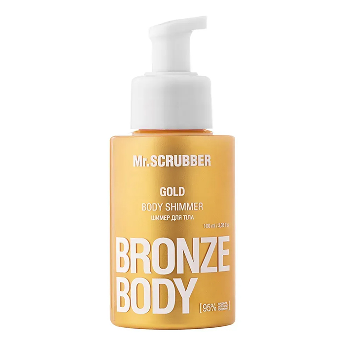 Mr.Scrubber Gold Bronze Body — шиммер для тіла, 100 мл