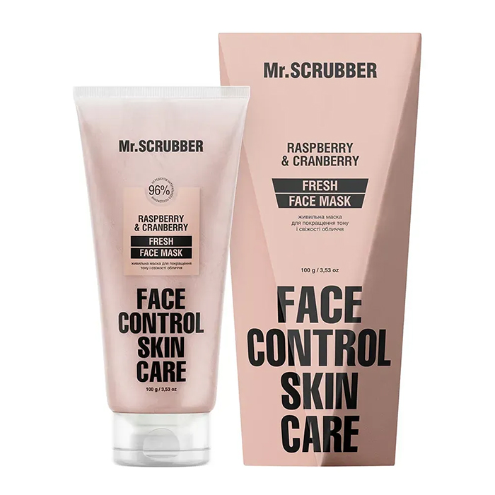 Mr.SCRUBBER Fresh Face Control Mask — питательная маска для лица, 100 мл