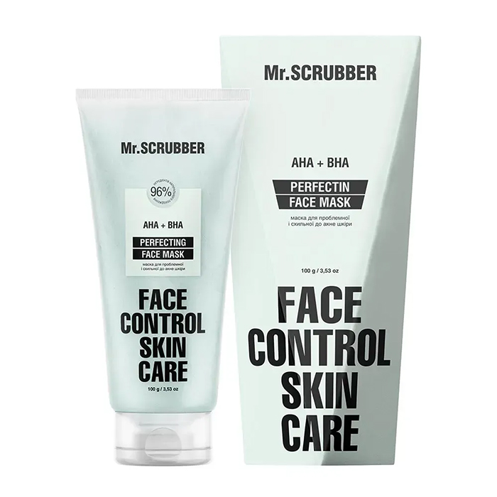 Mr.SCRUBBER Perfectin Face Control Mask — маска для проблемной и склонной к акне кожи, 100 мл