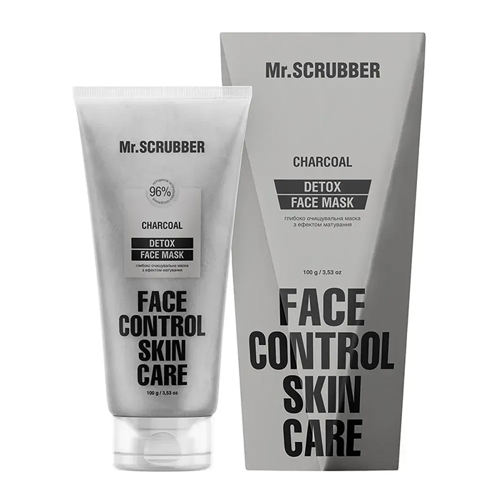 Mr.SCRUBBER Detox Face Control Mask — маска для лица, 100 мл