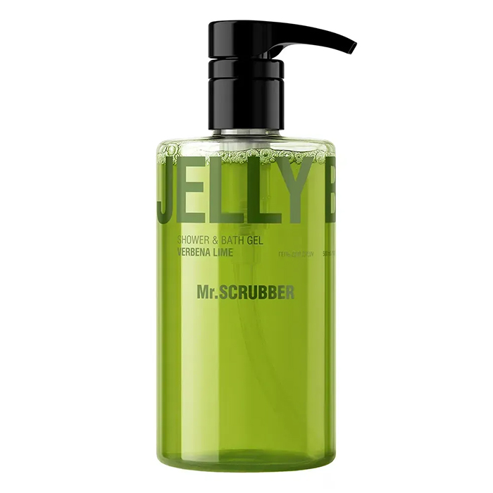 Mr.SCRUBBER Jelly Bubbles Shower Gel Verbena Lime — гель для душу, 500 мл