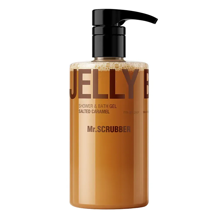 Mr.SCRUBBER Jelly Bubbles Shower Gel Salted Caramel — гель для душу, 500 мл