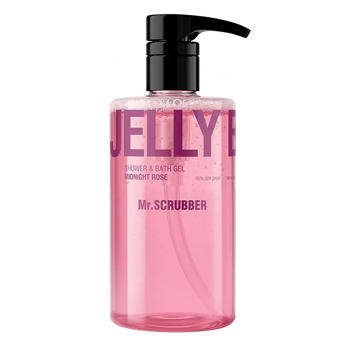 Mr.SCRUBBER Jelly Bubbles Shower Gel Midnight Rose — гель для душу, 500 мл