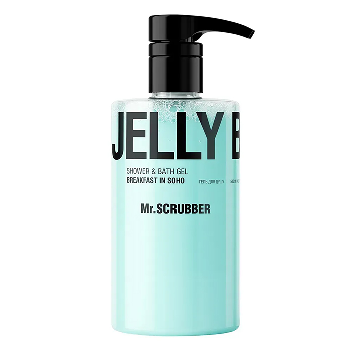 Mr.SCRUBBER Jelly Bubbles Shower Gel Breakfast In Soho — гель для душу, 500 мл