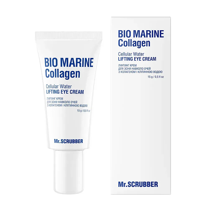 Mr.SCRUBBER Bio Marine Collagen Lifting Eye Cream — ліфтинг крем для зони навколо очей, 15 мл
