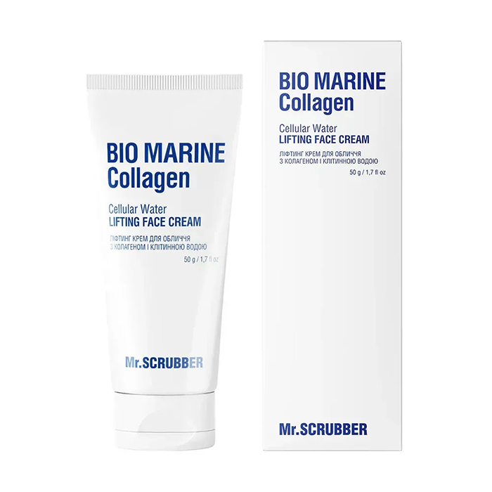Mr.SCRUBBER Bio Marine Collagen Lifting Face Cream — ліфтинг крем для обличчя, 50 мл