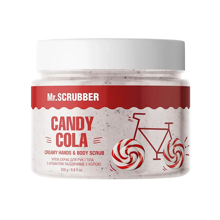Mr.SCRUBBER Candy Cola Hand & Body Cream Scrub — крем-скраб для рук і тіла, 250 г