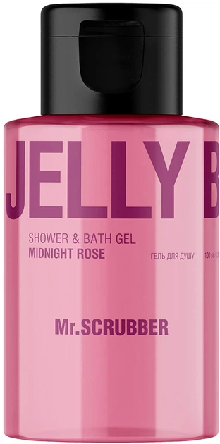 Mr.Scrubber Гель для душа Jelly Bubbles Midnight Rose, 100 мл