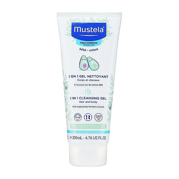 Увлажняющий крем для детской кожи Hydra Bebe Visage Mustela, 40 мл