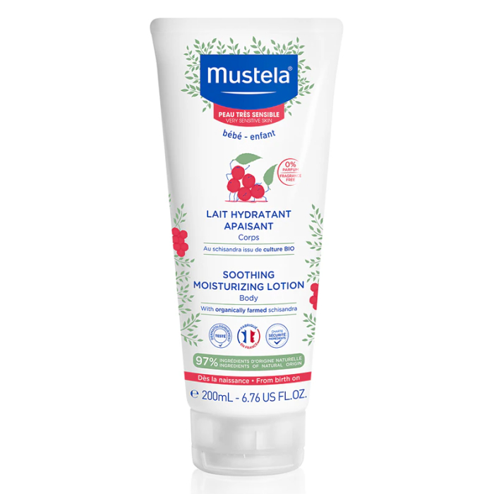 Заспокійливий та зволожуючий лосьйон Soothing Moisturizing Lotion Mustela, 200 мл