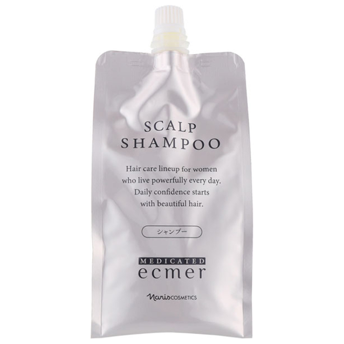 Шампунь для волосся та чутливої ​​шкіри голови Ecmer Scalp Shampoo (дой-пак) Naris, 400 мл