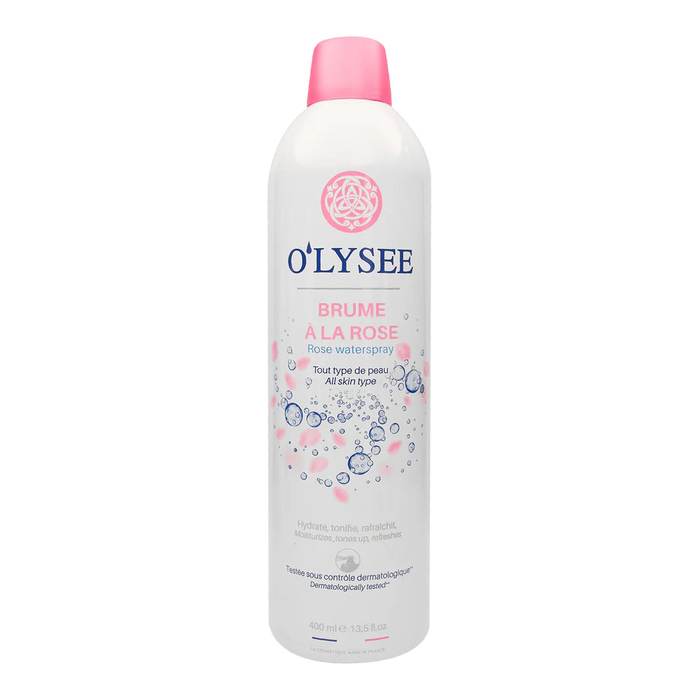 Увлажняющий спрей-мист для лица с ароматом розы Rose Waterspray O'lysee, 400 мл