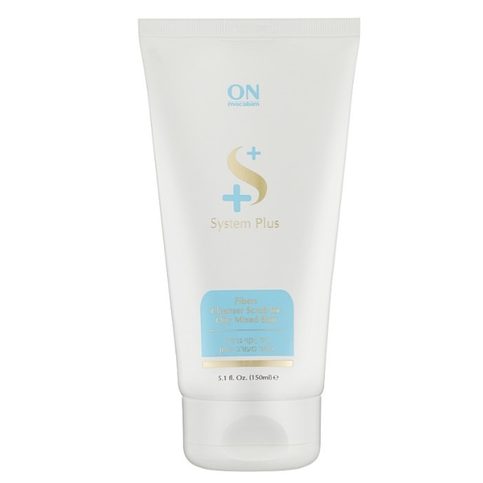 Очищающий гель-скраб для лица System Plus Fibers Cleanser Scrub Onmacabim, 150 мл
