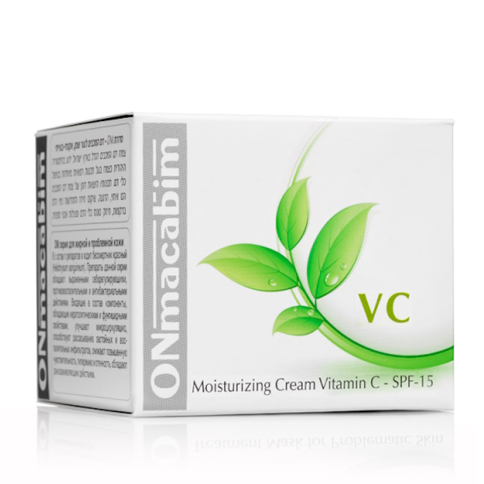 Зволожувальний крем з вітаміном С Onmacabim, 50 мл