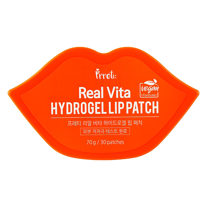PRRETI Real Vita Hydrogel Lip Patch — патчі для зони губ, 30 шт