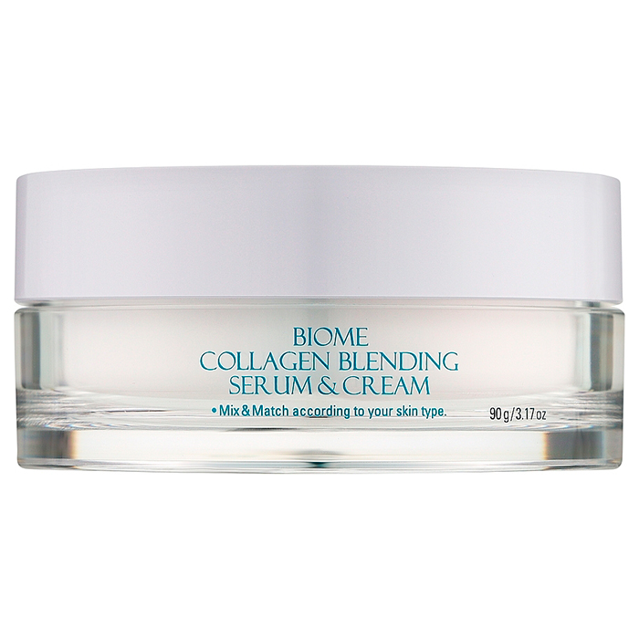 PRRETI Biome Collagen Blending — увлажняющая сыворотка и крем для лица, 100 г