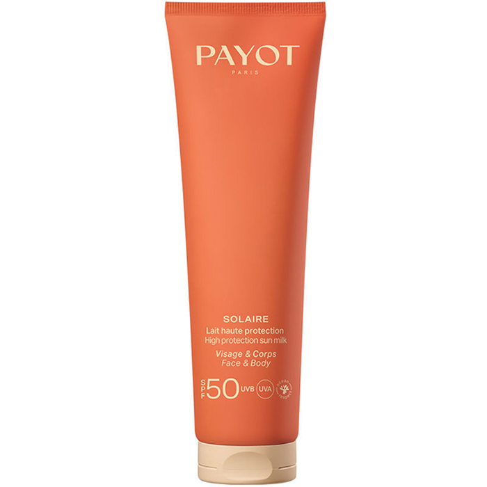 Сонцезахисне молочко для обличчя та тіла Solaire High Protection Sun Milk SPF50 Payot, 120 мл