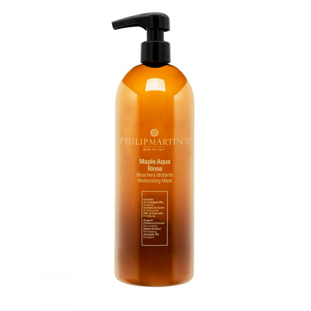 Philip Martins Maple Aqua Rinse — зволожувальна маска для волосся з кленовим екстрактом, 1000 мл