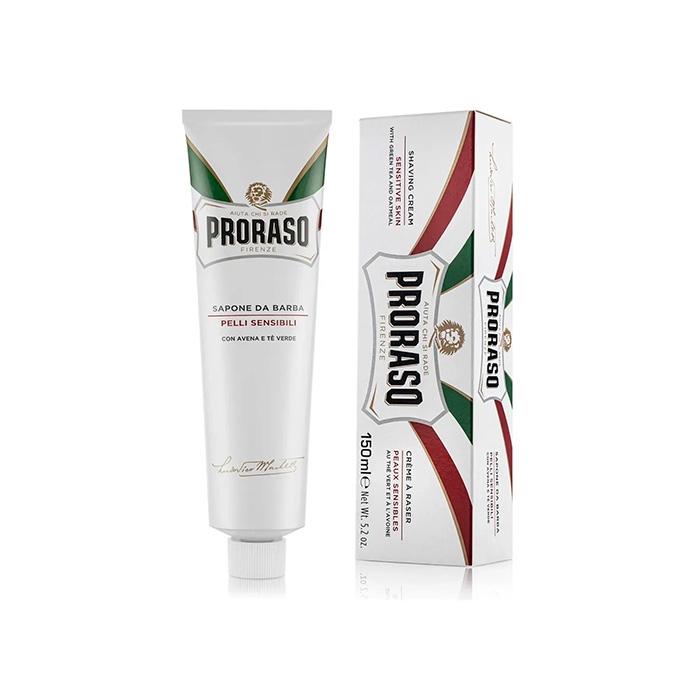 Proraso Shaving Cream Tube Sensitive — крем для гоління для чутливої шкіри, 150 мл