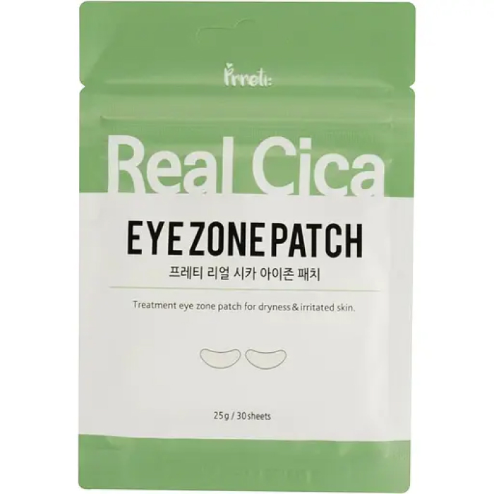 Тканинні патчі для зони навколо очей Real Cica Eye Zone Patch Prreti, 30шт