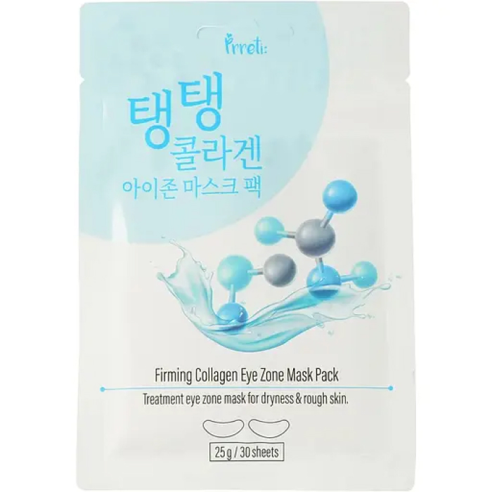 Тканевые патчи для зоны вокруг глаз Firming Collagen Eye Zone Mask Pack Prreti, 30шт