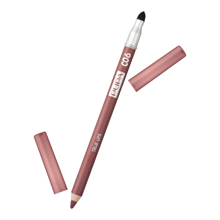 Олівець для губ True lips Pupa 006 Brown Red, 1.2 г