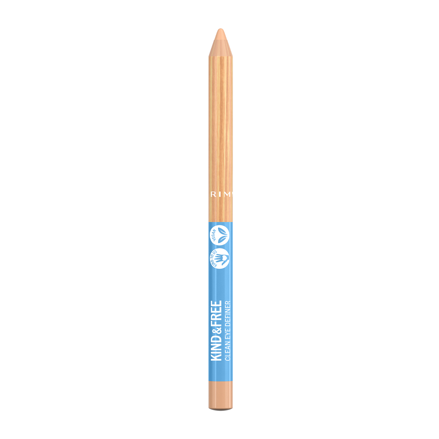 Олівець для очей Kind & Free Clean Eye Definer Rimmel London (05) Creamy White, 1.1 г