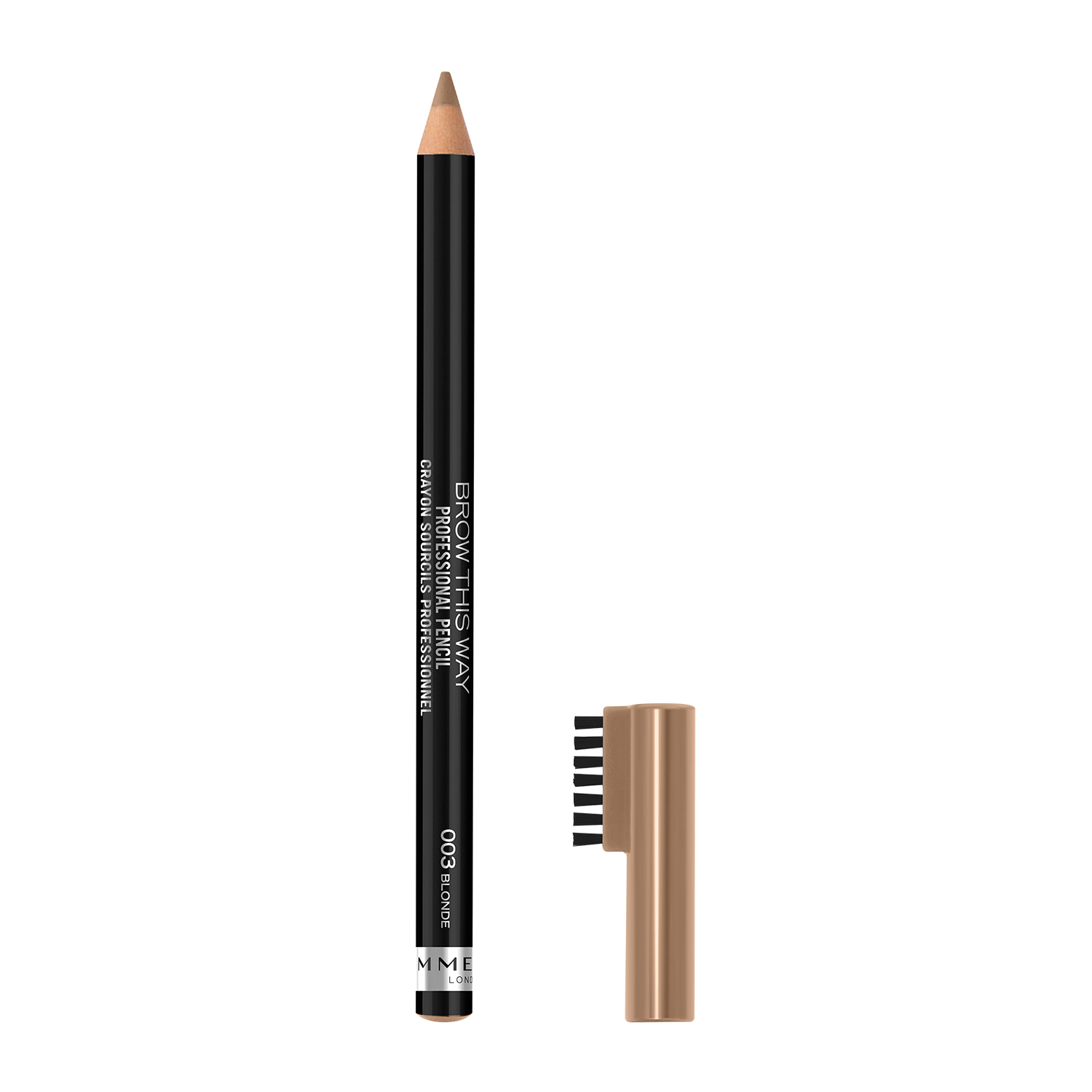 Олівець для брів Brow This Way Professional Eyebrow Pencil Rimmel London 3, 1.4 г