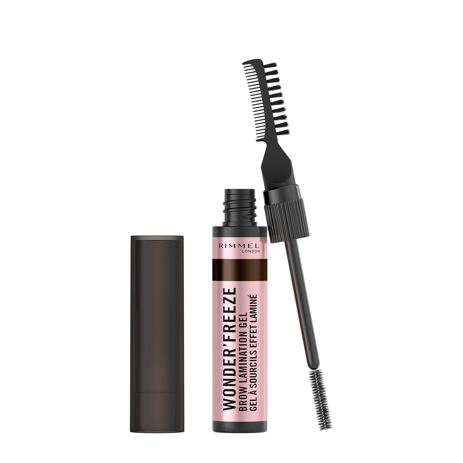 Гель для ламінування брів Wonder'Freeze Brow Lamination Gel Rimmel London 003 (Medium brown), 6 г