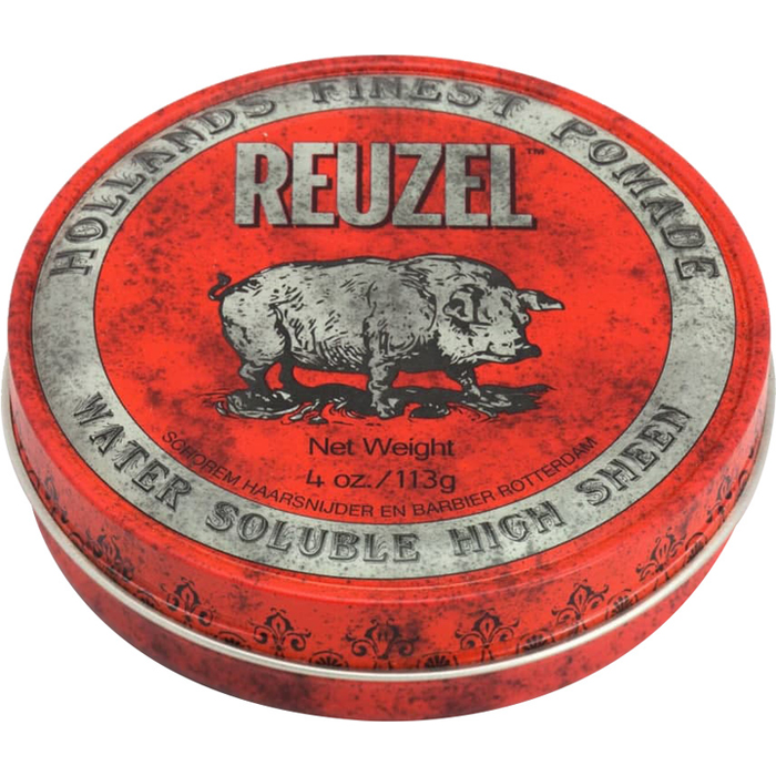 Помада для волосся Water Soluble Red High Sheen Pomade Reuzel, 113 г