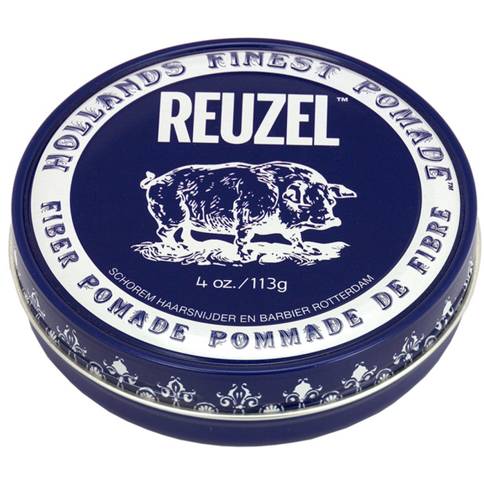 Помада для укладки волос Fiber Pomade Navy Reuzel, 113 г