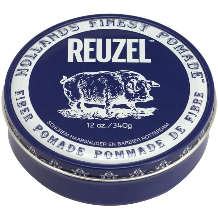 Помада для укладки волосся Fiber Pomade Navy Reuzel, 340 г
