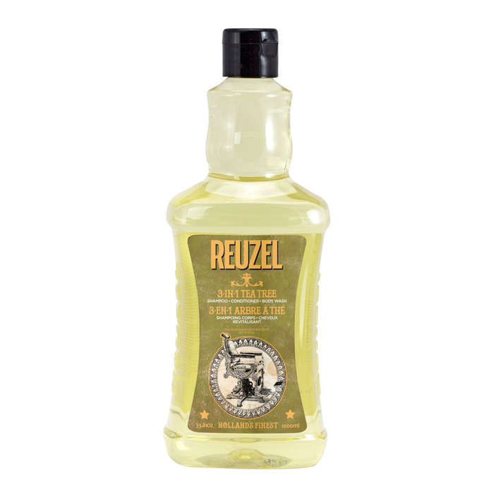 Шампунь 3 в 1 Tea Tree Shampoo Conditioner And Body Wash Reuzel, 1000 мл