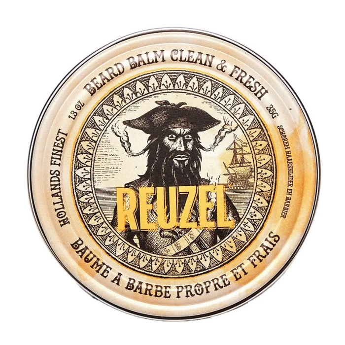 Чоловічий бальзам для бороди Beard Balm Clean & Fresh Reuzel, 35 г